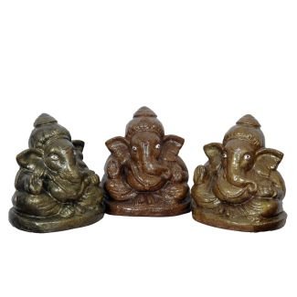 Ganesh Ji Statue Set (Set of 3)